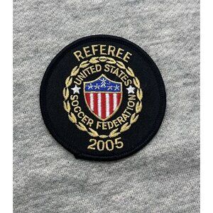 2005 Soccer Referee Badge Patch United States Soccer Federation USSF